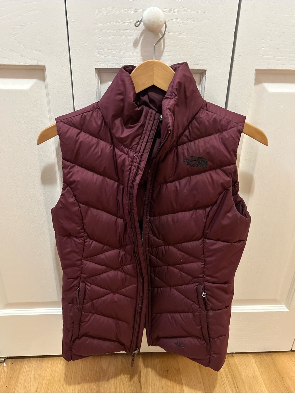 Dark purple North Face vest